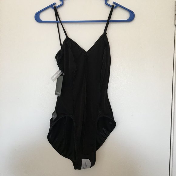 Norma Kamali Wonder Women's One-Piece Black Swimsuit Size XS and S - Picture 11 of 14